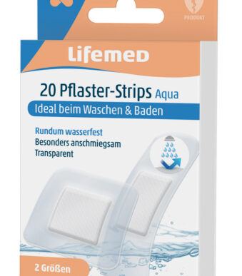 Watervaste transparante wondpleisters 20 stuks