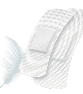 Lifemed pleisters 'Gevoelig', wit, verpakking van 10