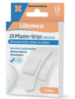 Pleisterzwachtel "Gevoelig", wit, 20 stuks