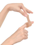 Vingerstrips 'Flexibel', huidskleur, 10 stuks