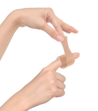 Vingerstrips 'Flexibel', huidskleur, 10 stuks