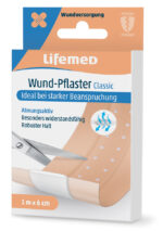 Lifemed Wondpleister 'Classic', huidskleur, 1000 mm x 60 mm