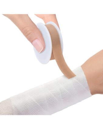 Pleisterrol huidskleur, 12,5 mm x 5 m