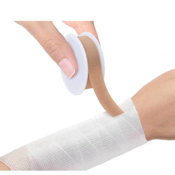 Pleisterrol huidskleur, 12,5 mm x 5 m