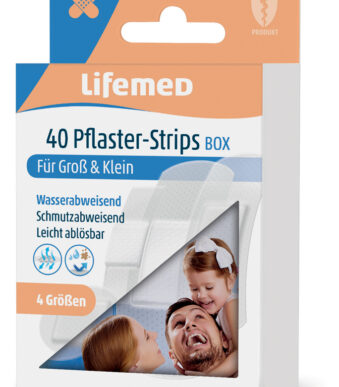 Verbandstroken 'Allround', halfdekkend, 40 stuks