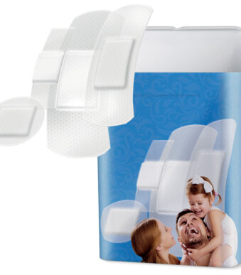 Verbandstroken 'Allround', halfdekkend, 40 stuks