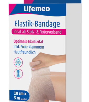 Rekbare Huidskleurige Zwachtel, 100 mm x 3,0 m