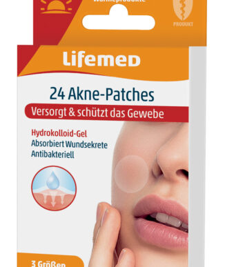 Lifemed Acnepleisters, transparant, 3 maten