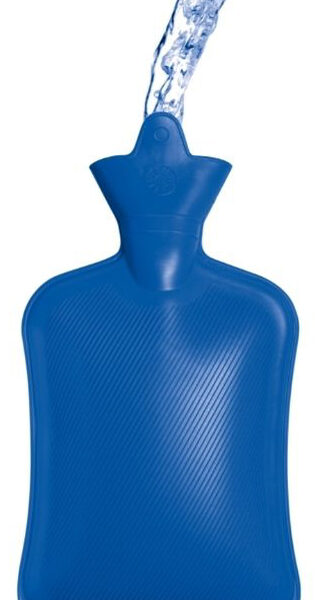 Warmkruik 2 liter blauw