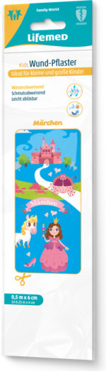 Lifemed Kinderwondpleister 'Sprookjes', 500 mm x 60 mm
