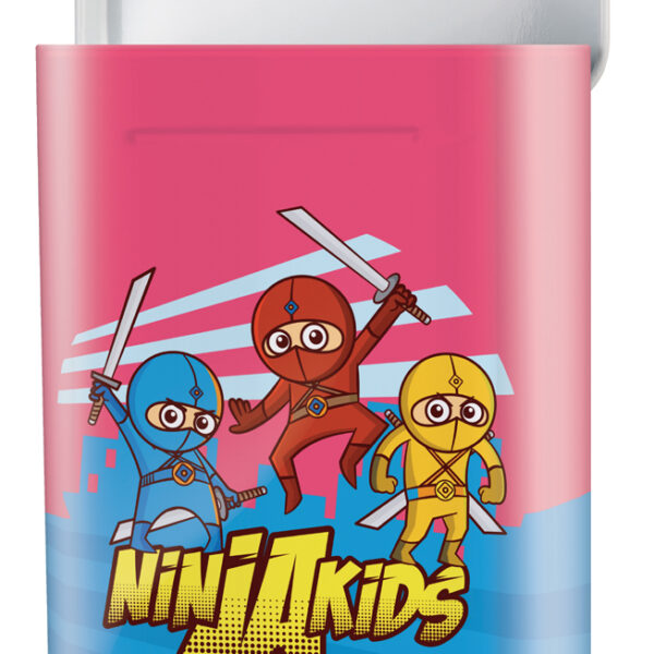Kinder Pleisterstripjes 'Ninja's', Metalen Doosje 40 stuks