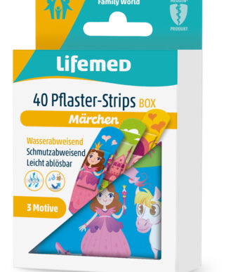 Kindergriffels in Sprookjesmotief, Metalen Doosje met 40 Stuks