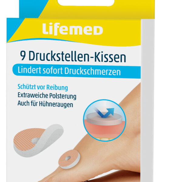 Drukverlichting-kussen, huidkleurig, set van 9