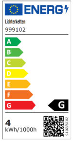 Led-lichtslinger, groen, 160 lichtjes, buitenshuis.