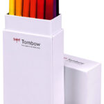 Tombow dubbele puntmarkers, primaire kleuren.