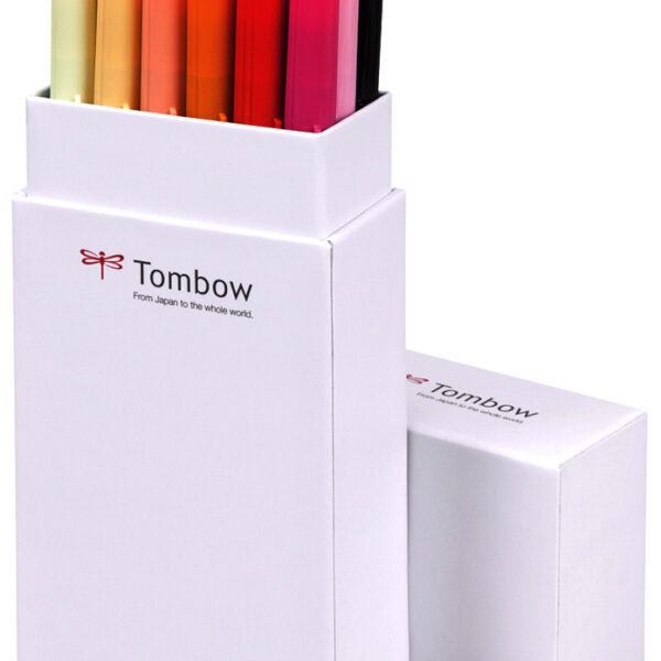 Tombow dubbele penseelborstel in gecombineerde kleuren