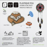 Krimpplastic vellen, 200x300 mm, wit, 3 stuks