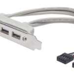 USB 2.0 overbruggingsstuk, 4 USB-poorten, 0,25 m