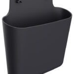 Wandbrochurehouder XXL, 1 vak, A4-formaat, zwart