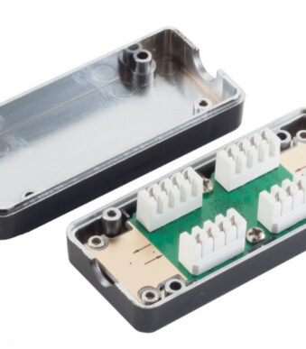 Huiveringtoppen basisverbindingsmodule cat. 6+, tot 600 MHz