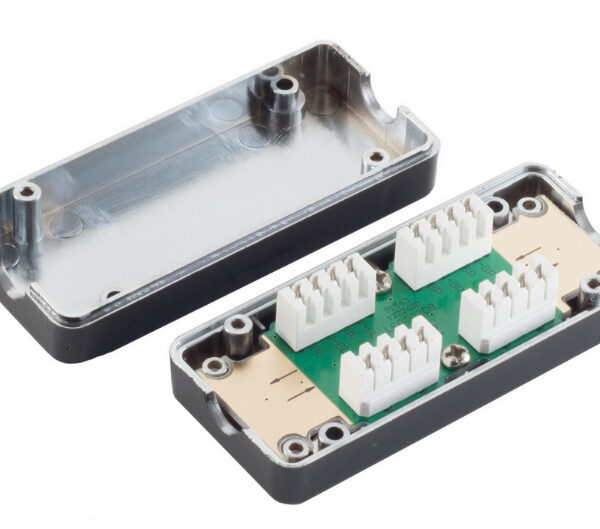 Huiveringtoppen basisverbindingsmodule cat. 6+, tot 600 MHz