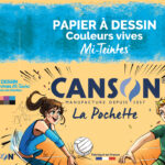 CANSON tekenpapier Mi-Teintes, 240 x 320 mm, 160 g/m2, kleuren assorti