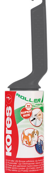 Pluizenstrijker met handvat, navulbaar, 80 vellen