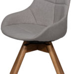 Bezoekerstoelen JUNO set van 2, grijs