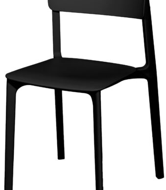 Paperstream Buiten Bezoekersstoelen Otho, set van 2, zwart