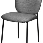 Draaistoel voor bezoekers PAPERFLOW, set van 2, grijs