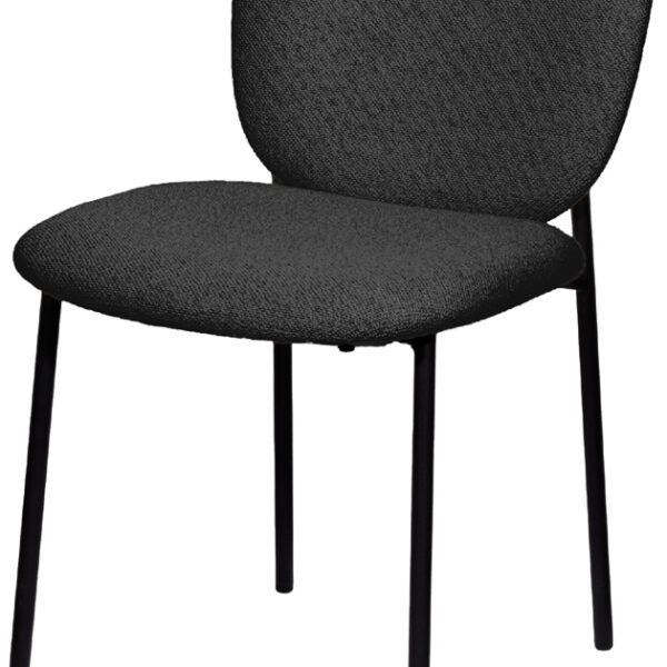 Bezoekersstoel Twist, set van 2, antracietgrijs.
