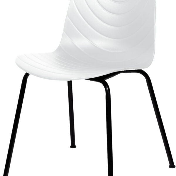 Papieropvangstoel VERTIGO, set van 2, wit