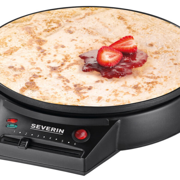 Severin Pannenkoekenbakker CM 2198, 1.000 Watt, zwart