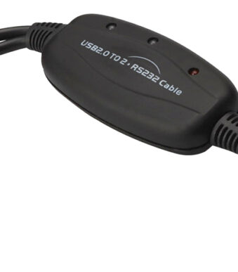 USB 2.0 naar 2x seriële adapter, 1 Mbps