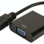 HDMI naar VGA converter, zwart