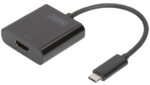 USB 3.1 grafische adapter, USB-C naar HDMI, zwart