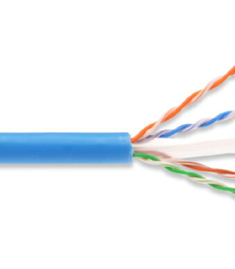 Installatiekabel Cat. 6a, U-UTP, 305 meter rol, blauw