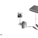 PoE-kabelsplitser en PoE-injector, passief, 2-delig