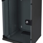 Digitus 10-vaks wandverdeler, 9 HE, 312 x 300 mm, zwart