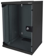 10 inch Muurverdeler, 9 HE, lichtgrijs RAL 7035