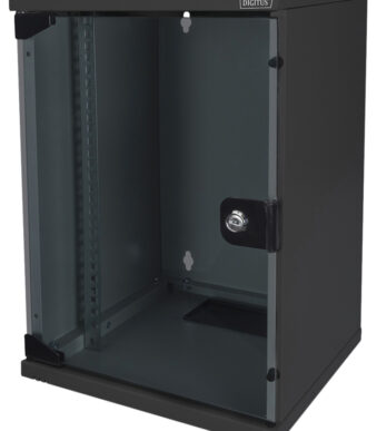 10 inch Muurverdeler, 9 HE, lichtgrijs RAL 7035