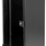 Wandverdeler 10" zwart, 12 hoogtes, 312x300 mm