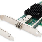 Enkele poort PCI Express 10 Gigabit glasvezeladapter
