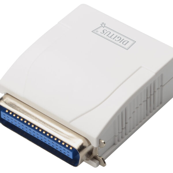 Snelle Ethernetprintserver, parallel, wit