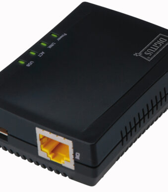 Mini Multifunctionele Printserver, 1 x USB 2.0