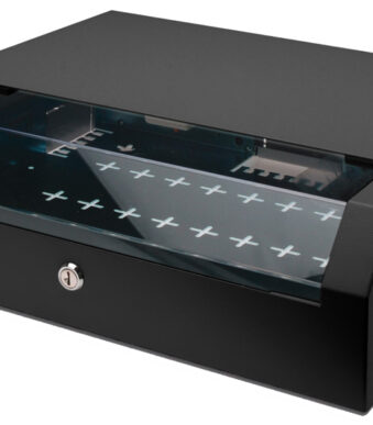 19" Wandmontage netwerkkast, 5U rack, zwart