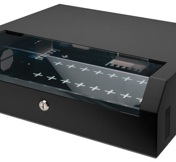 19" Wandmontage netwerkkast, 5U rack, zwart