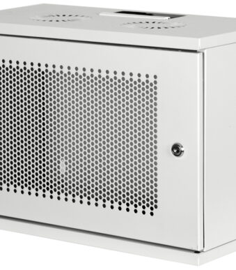 19" wandmontage serververdeler, 7 units, lichtgrijs