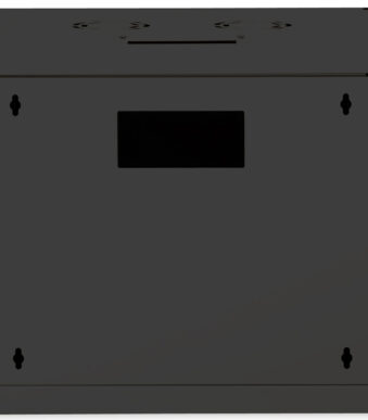 19" Wandmontage netwerkverdelerkast, 9 units, zwart