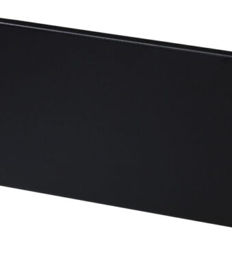 19" Blindpaneel, 4 HE, zwart (RAL 9005)